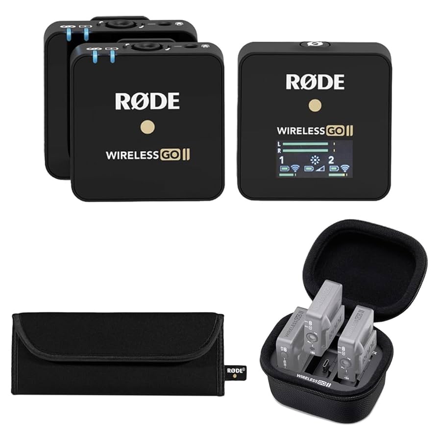 RODE Wireless GO Ⅱ Amazon.com: RØDE Wireless GO II Ultra-compact Dual-channel